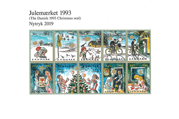 Nytryk af Julemærket 1993