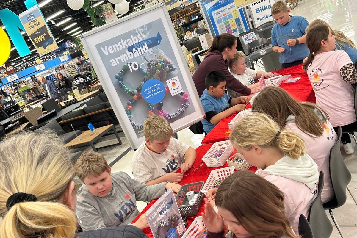 Bilka støtter Julemærkehjemmene